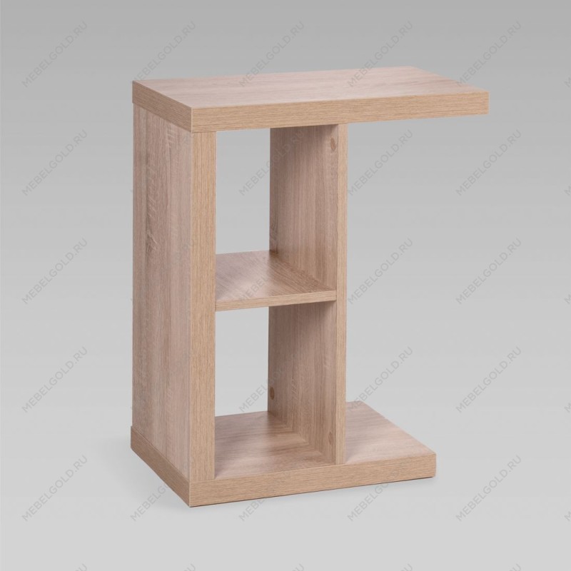 ЛАКК / ЭНКЕЛЬ Приставной стол ИКЕА / IKEA Т, тамбурат, дуб беленый | изображение 1