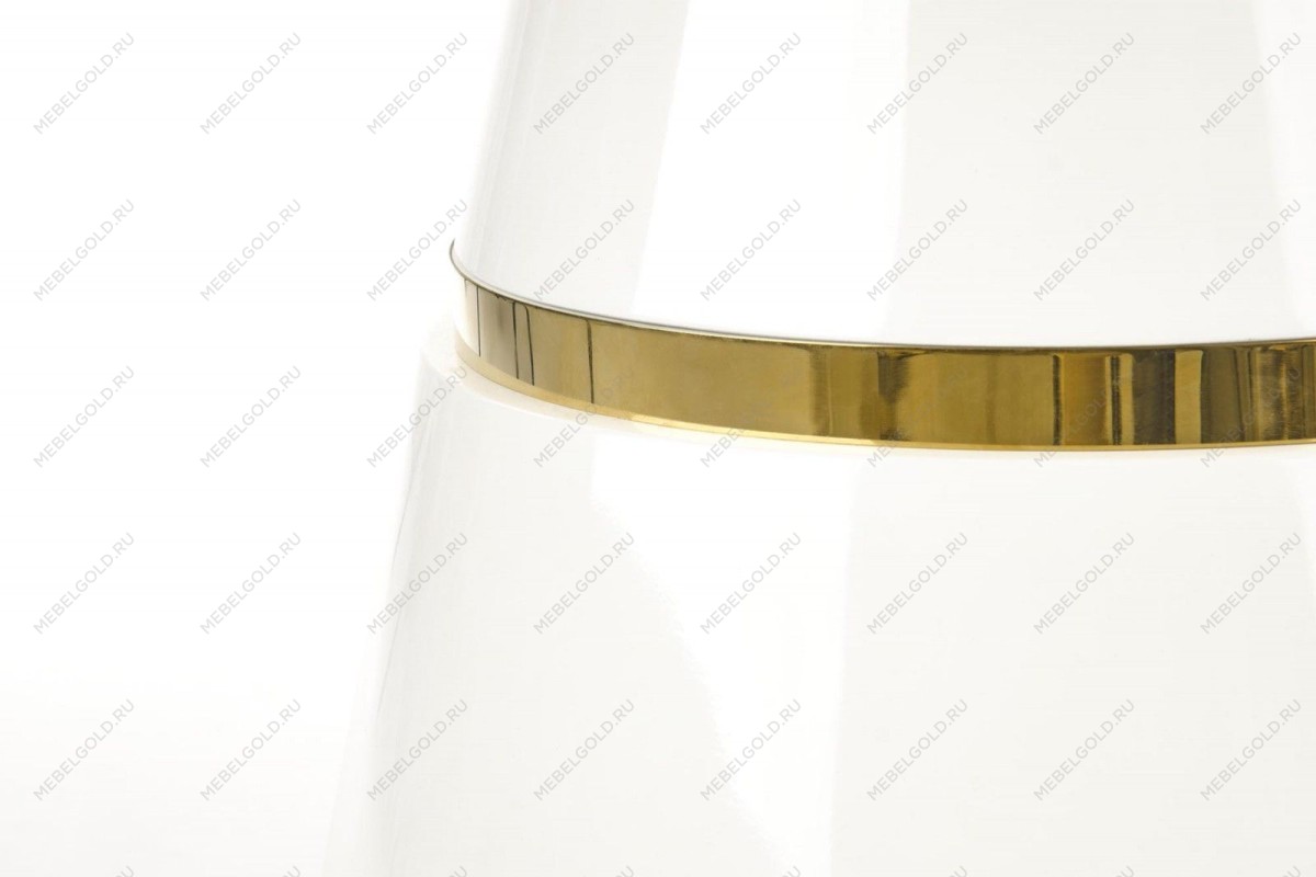 Стол обеденный Halmar VEGAS (белый/золотой) | изображение 2