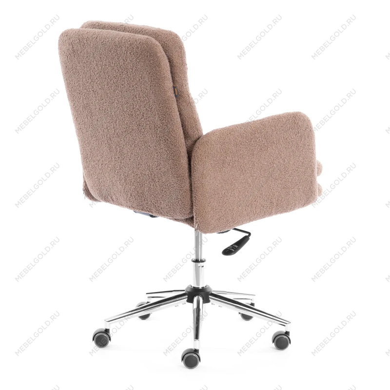 Кресло Dover хром, букле, коричневый, barni cocoa | изображение 2