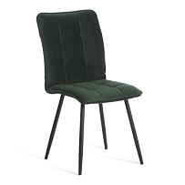Стул обеденный Bari, велюр, 46х55х89, Deep Forest (изумруд)