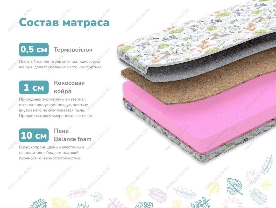 Матрас Умка х/б 60х120 | изображение 1