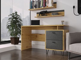 Стол письменный Грейс BIU2S