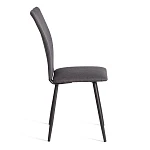 Стул обеденный La Rousse, NEW, ткань рогожка, тёмно-серый, F68, 45х55х93 см | изображение 1