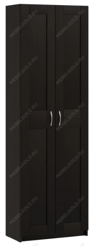 Шкаф МАКС двухдверный узкий, ДСП, цвет Дуб Венге