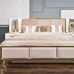 Кровать Лара 180x200 см белый глянец | изображение 2