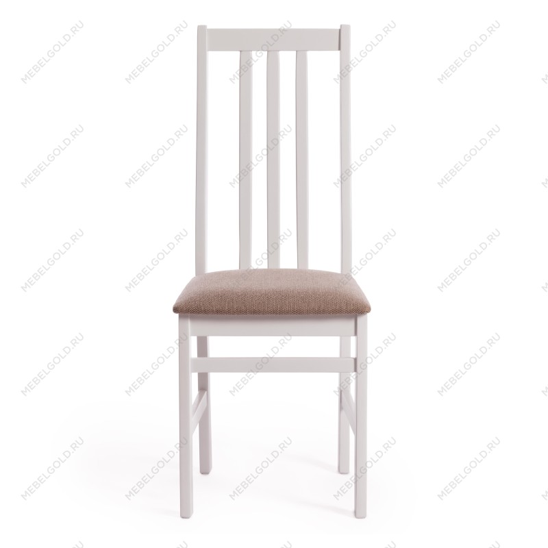 Стул SWEDEN white, ткань бежевая (Ford William 7) | изображение 4