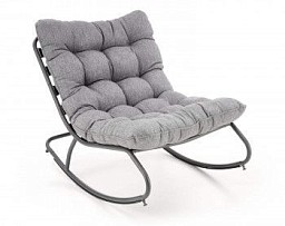 Кресло-качалка Halmar GATTO (серый)