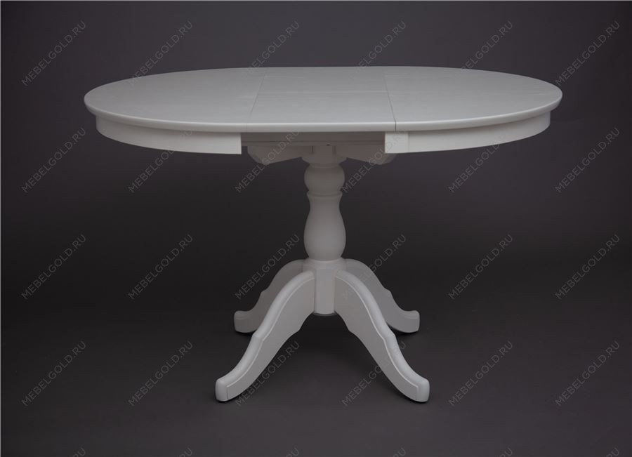 Стол обеденный Круглый-0090 (белая эмаль) | изображение 2