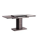 Стол обеденный SKAT, ЛДСП/МДФ, 120-160х80х75 см, Оникс/Графит | изображение 5