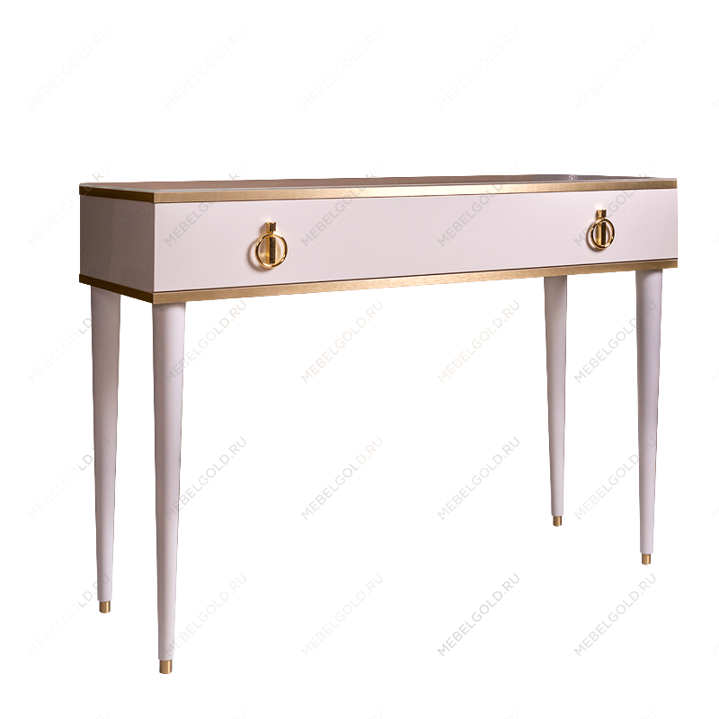 Стол туалетный Римини (Слоновая кость/Золото) РМСТ-1