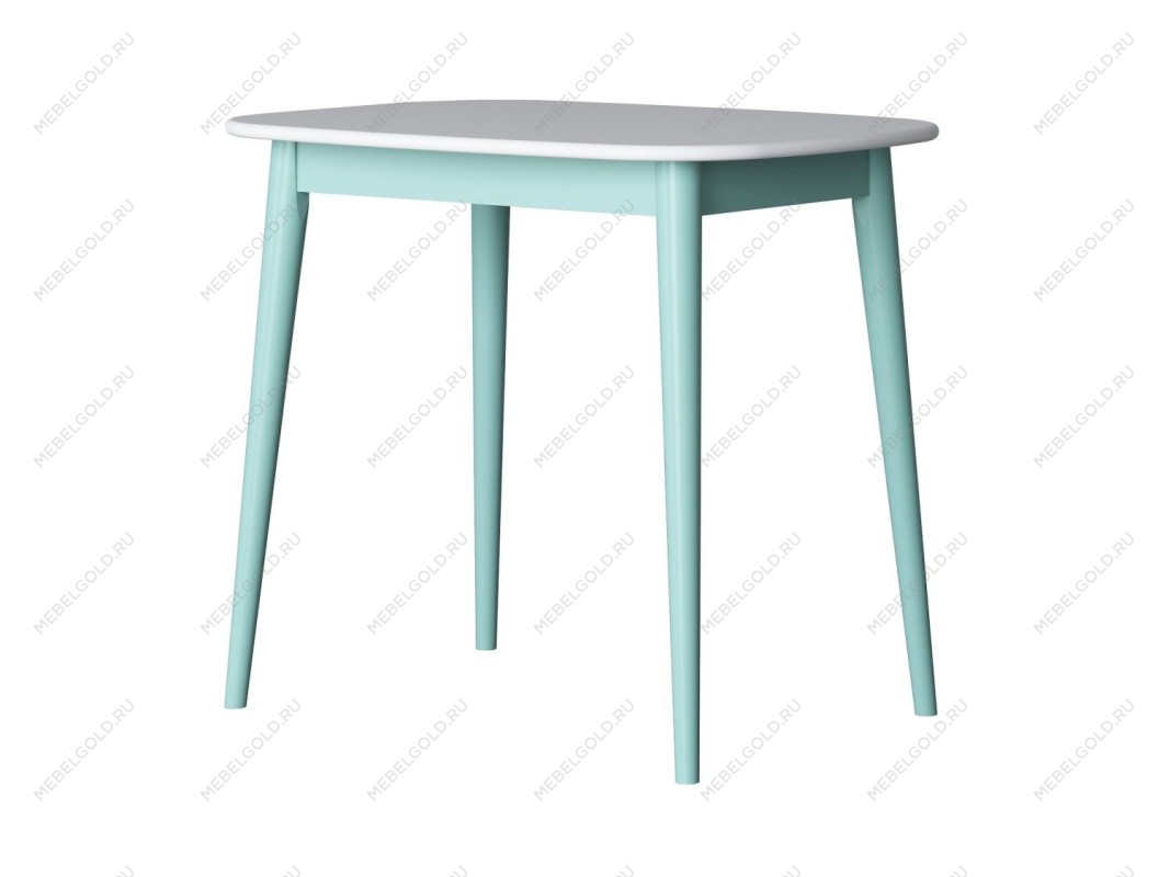 Стол KASPER (Белый - Бирюзовый)