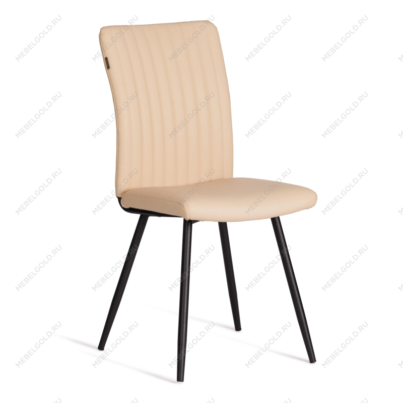 Стул обеденный Monte Carlo, TREND, экокожа, бежевая, 49х51х93 см