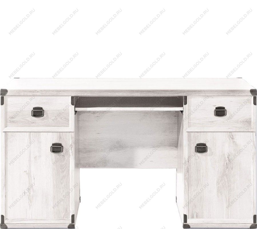 Стол письменный Индиана JBIU2D2S сосна каньон - Выставка Лобня