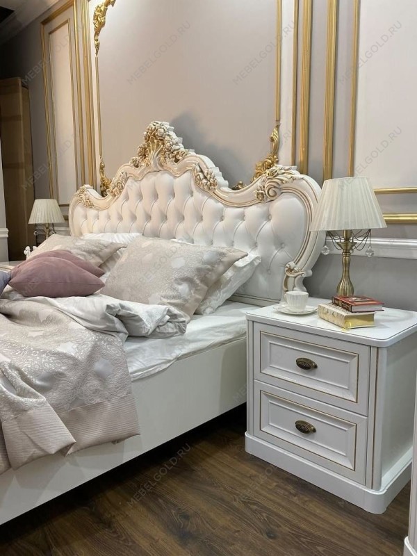 Спальня Натали 5-ств белый глянец | изображение 2