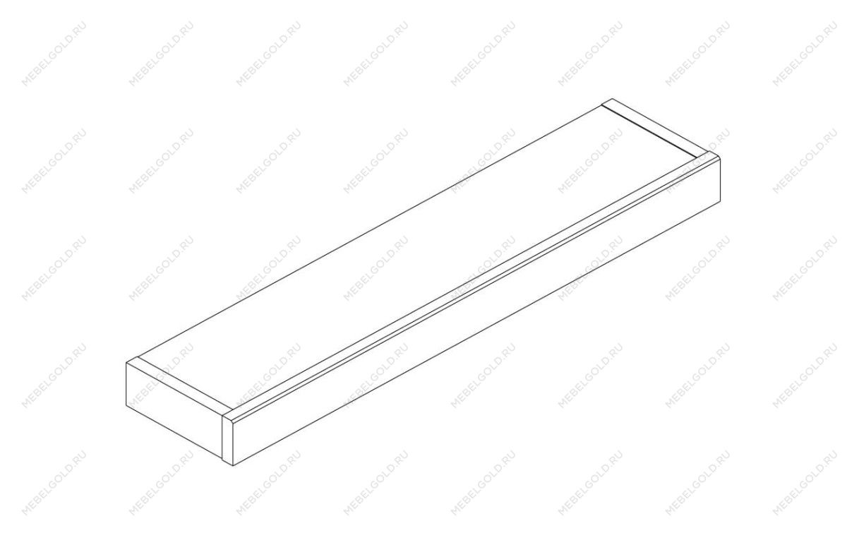 Полка навесная Джаггер | изображение 1