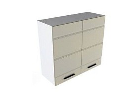 Шкаф ШГ-80, Канзас (800*320*720) Капучино Софт, 20924
