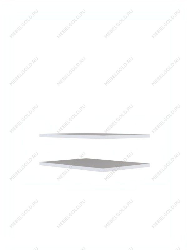Комплект полок шкафа МОБИ (MOBI) POL/50/35 (2 шт.) к шкафу REG/50, белый