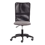 Кресло START, флок/ткань, серый/черный, 29/W-11 | изображение 4