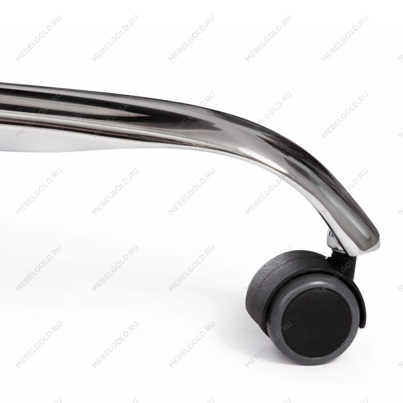 Кресло BERGAMO хром (22), кож/зам, белый, 36-01 | изображение 15