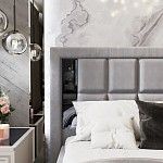 Кровать Замира 180x200 см серый камень | изображение 3