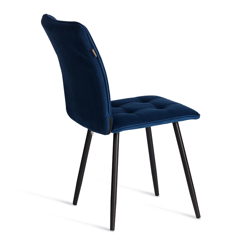 Стул обеденный Bari, LT, велюр, Blue (синий), 41х55х89 см | изображение 2