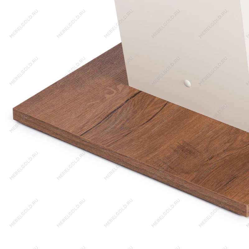 Стол обеденный TIBI L нераздвижной, ЛДСП (18 мм), 68,6 х 110 х 75 см, Дуб Канзас/Пепел | изображение 5