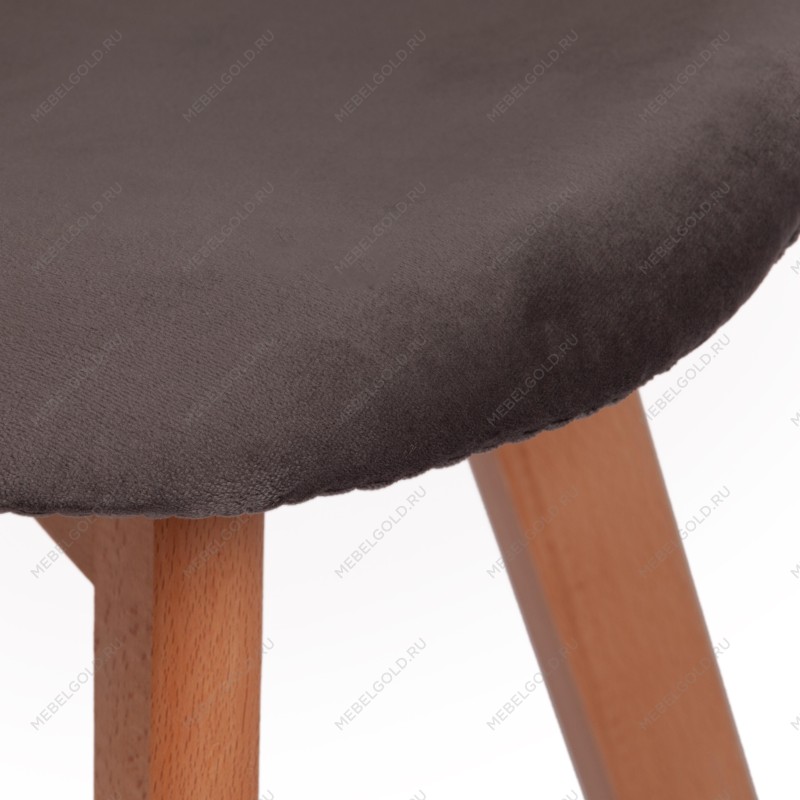 Стул CINDY SOFT (mod. C1021F1) серый (HLR 24)/натуральный | изображение 6