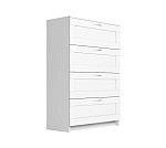 БРИМНЭС / СИРИУС комод ИКЕА / IKEA 4 ящика белый | изображение 2