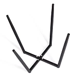 Стул обеденный Sweet, флок, бежевый/черный, 7, 46х55х88 | изображение 12