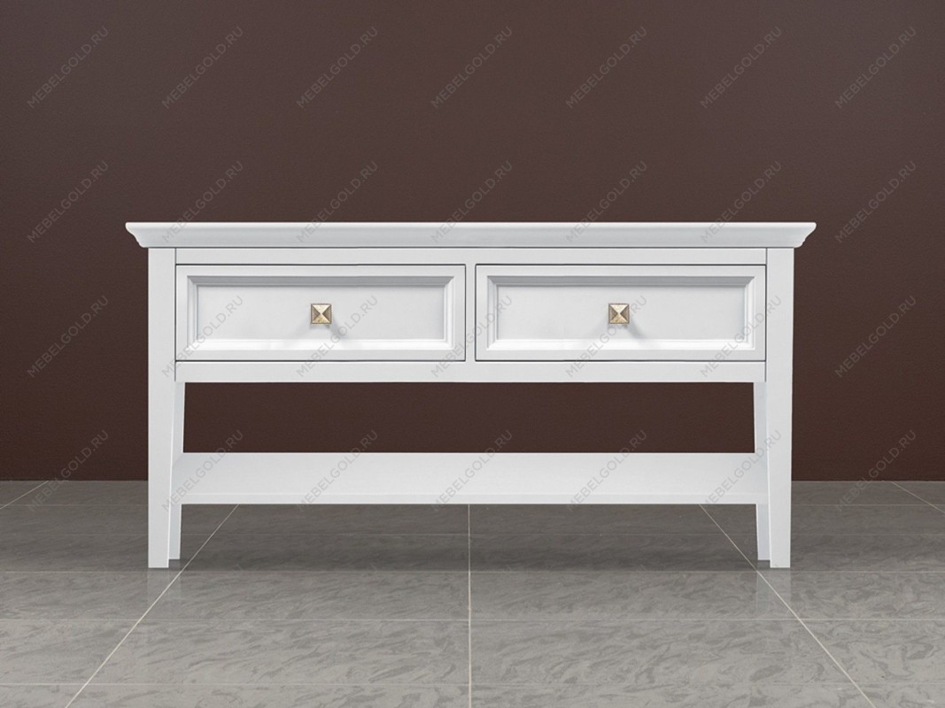 Столик журнальный 4 ящика Manhattan (Белый) | изображение 1