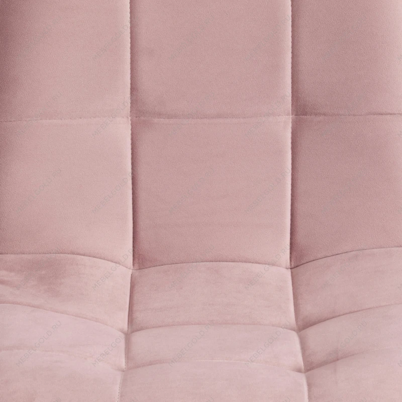 Стул CHILLY MAX, Велюр/металл, 45 х 54 х 90 см, пыльно-розовый/белый | изображение 7