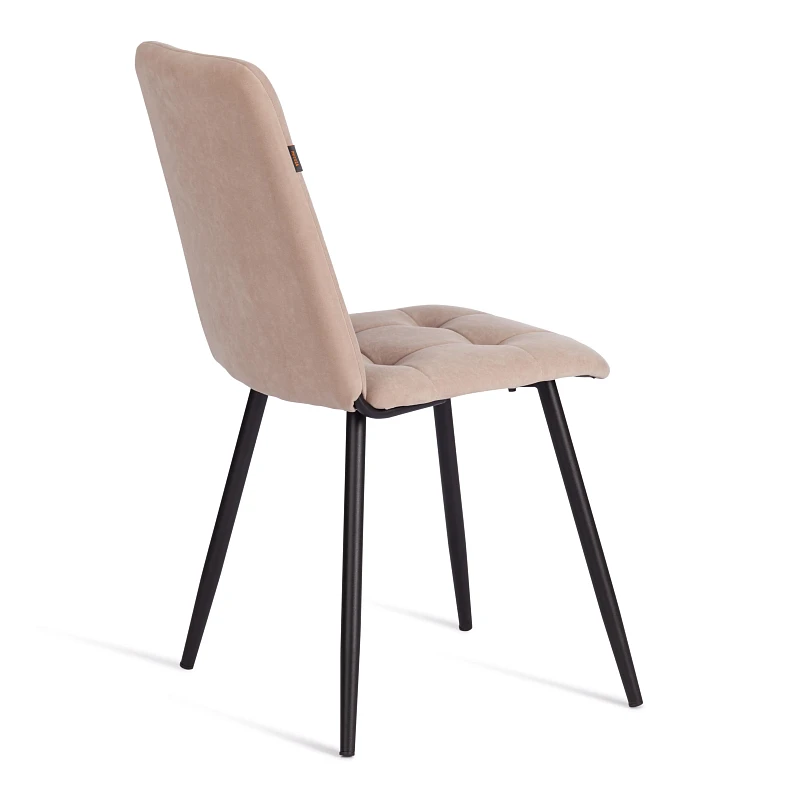 Стул обеденный Asti, флок, бежевый, 7, 47х54х86 | изображение 2