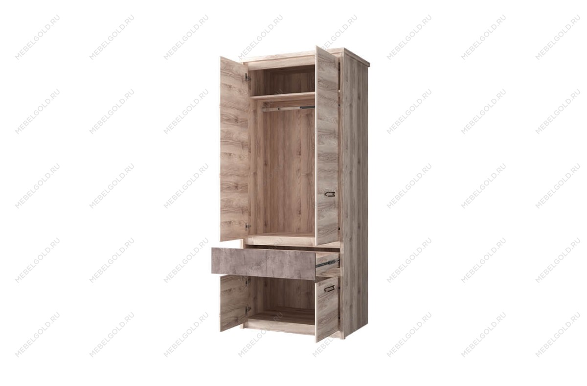Шкаф 2-створчатый Джаз 4DG1S - Выставка м. Марьина роща | изображение 1