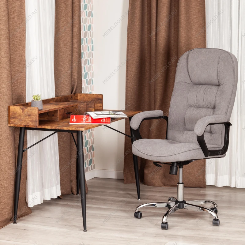 Кресло СН9944 (22) хром, флок, серый, 29 | изображение 11