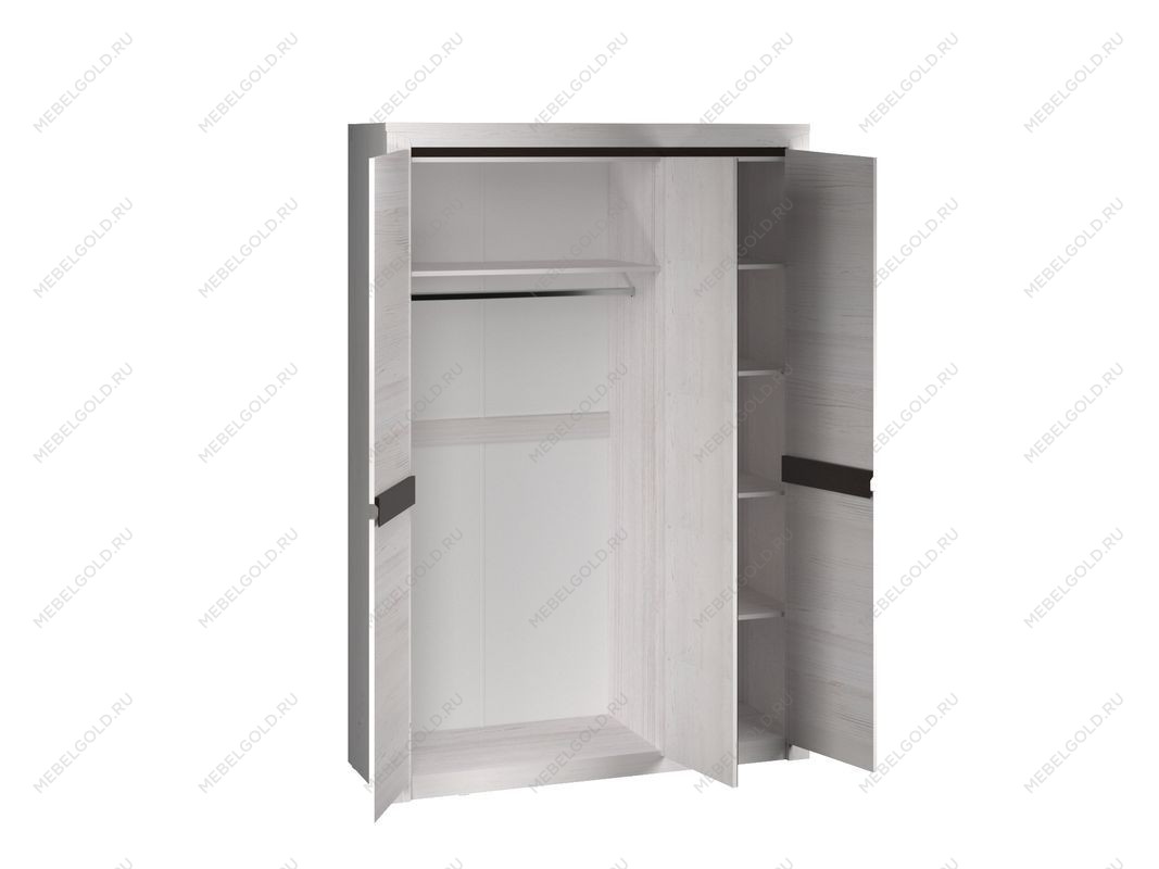 Шкаф 3-х дверный 2200 Prime, Гарда (1520*520*2200) Дуб Винтерберг, 12409 | изображение 1