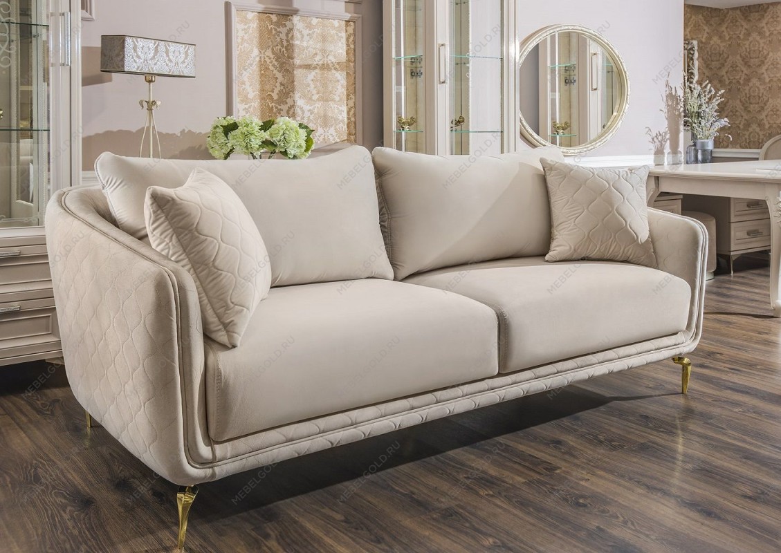 Диван Нонна 3х местный мокко | изображение 2