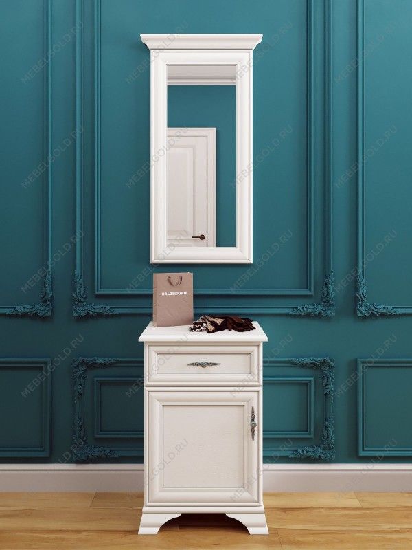 Тумба Кентаки KOM1D1S/L белый | изображение 1