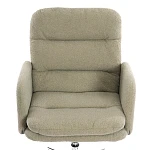 Кресло Dover хром, букле, олива, barni dusty green | изображение 5