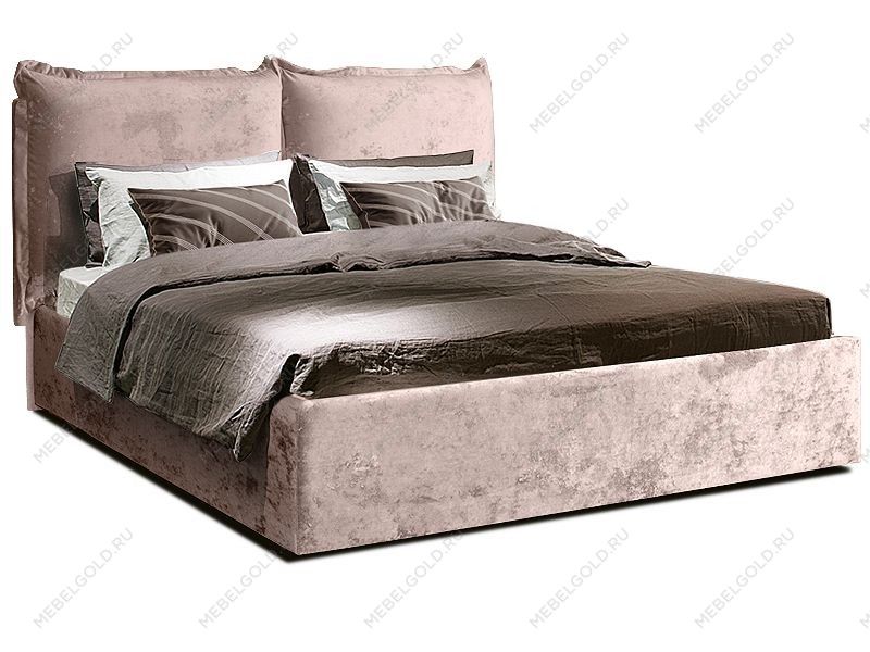 Кровать Baveno 1,6 м, с подъемным механизмом (Розовая дымка) Sweet Dreams БВКР-1[3]