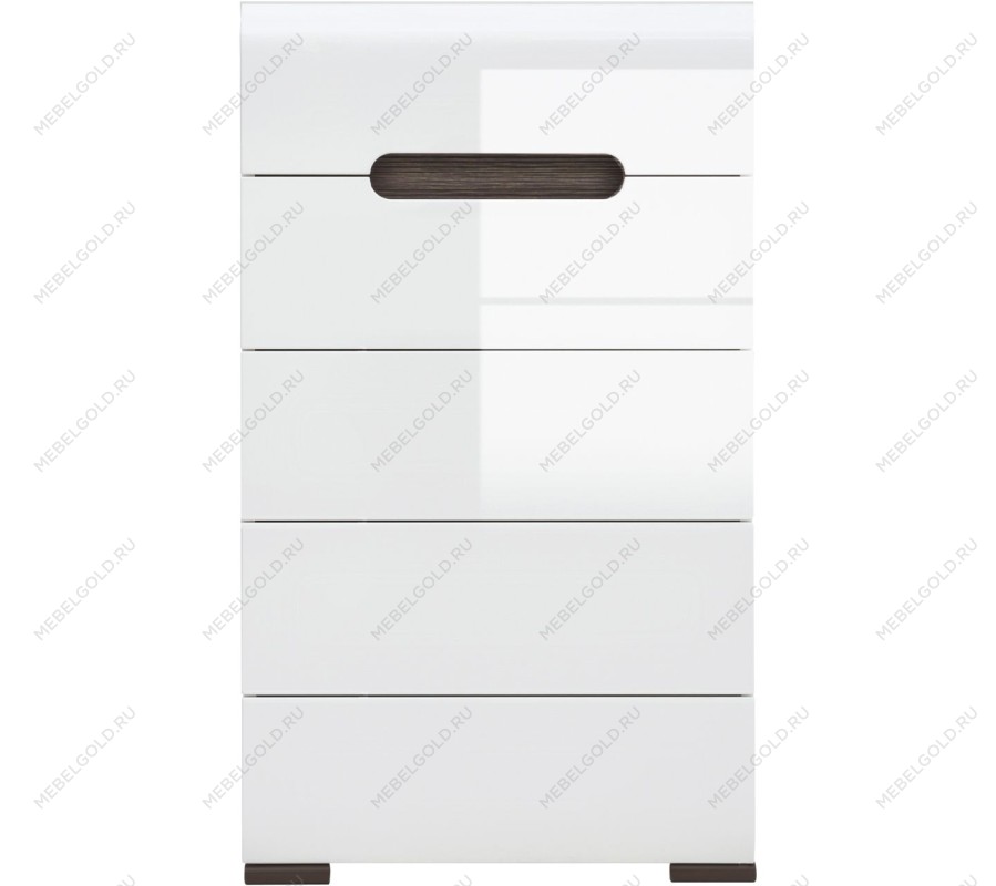 Комод Ацтека KOM5S/10/6 белый