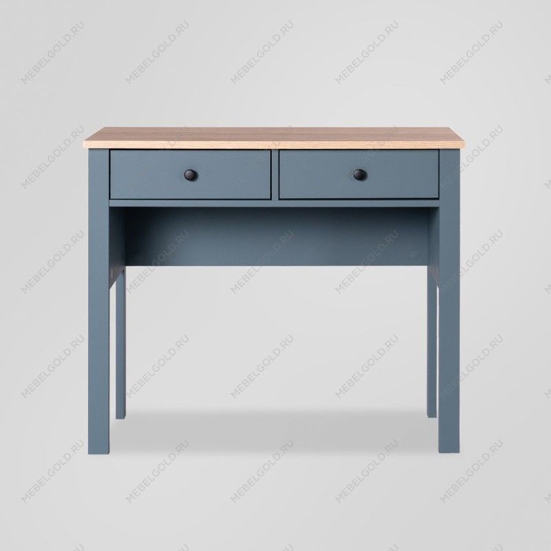 САГА стол туалетный 92х45 темно-бирюзовый/ясень | изображение 1