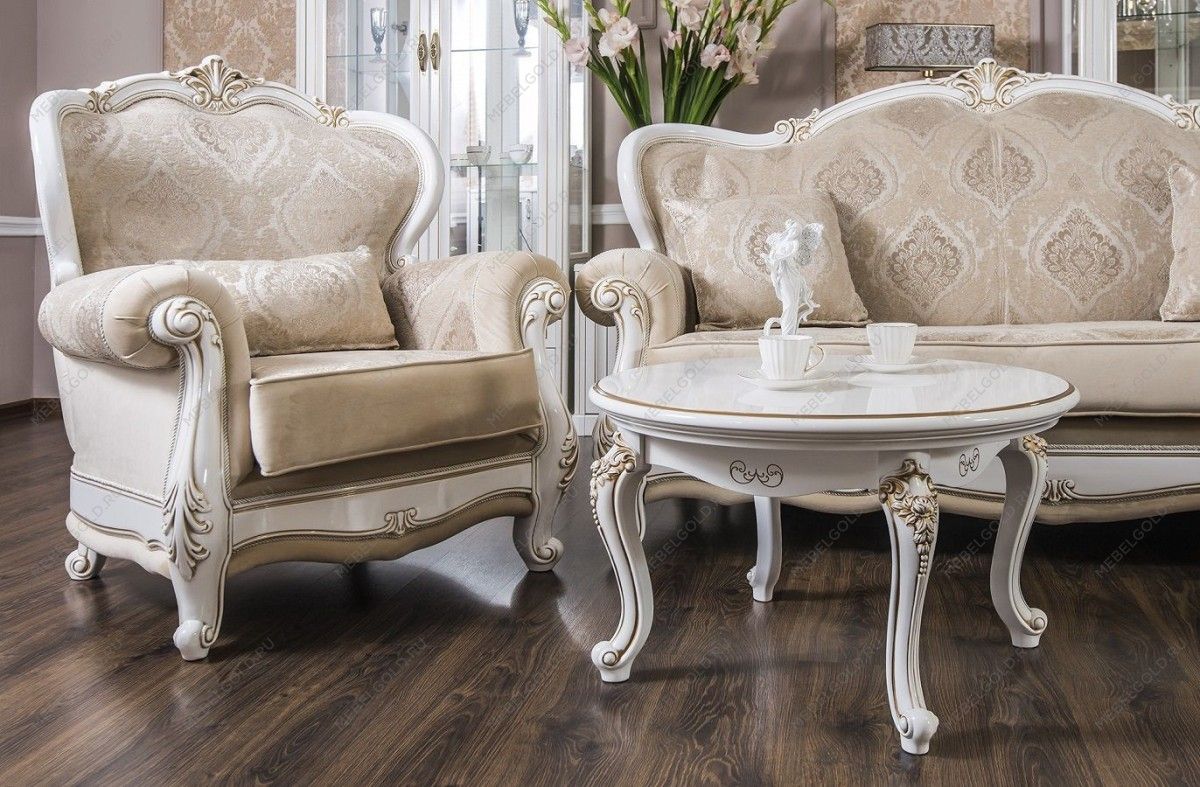 Кресло Натали белый глянец | изображение 4