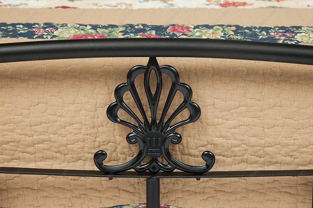 Кровать РУМБА Черный, Коричневый 160х200 | изображение 2