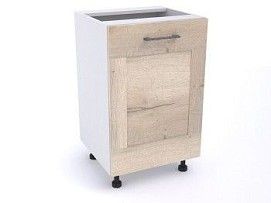 Стол С-50, Дублин (500*470*820) Дуб галифакс белый, 21604