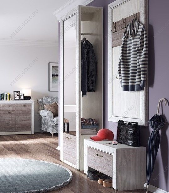 Шкаф 1-створчатый Оливия 1DZ | изображение 2