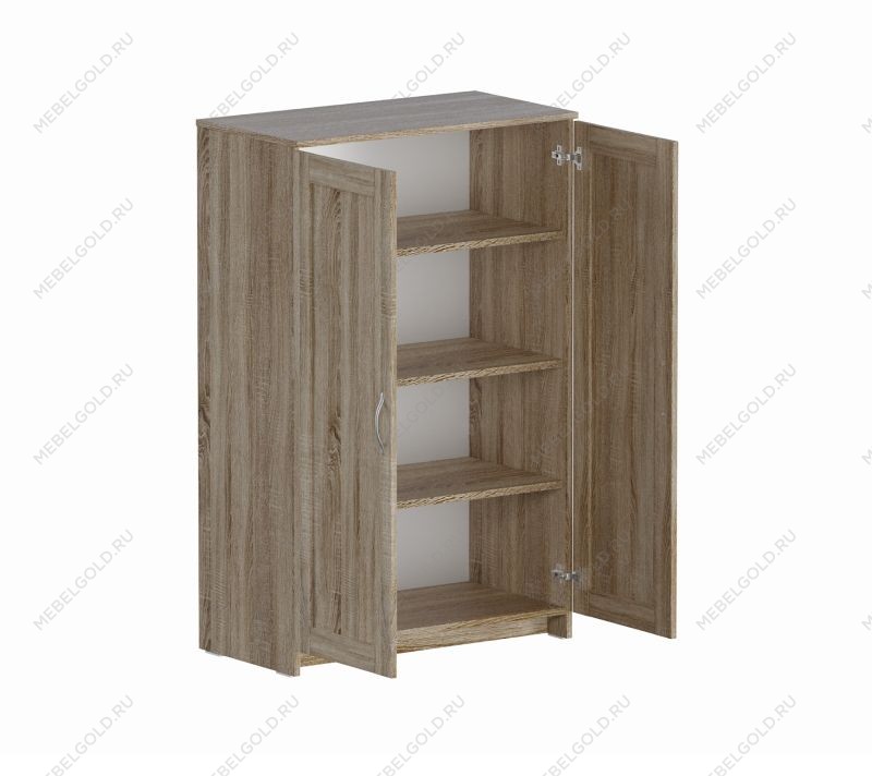 БРИМНЭС / СИРИУС тумба ИКЕА / IKEA 2 двери 78х123 сонома | изображение 2