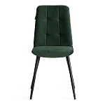 Стул обеденный Asti (2 шт. в упаковке), TREND, велюр, Deep Forest (изумруд), 50х55х93 | изображение 4