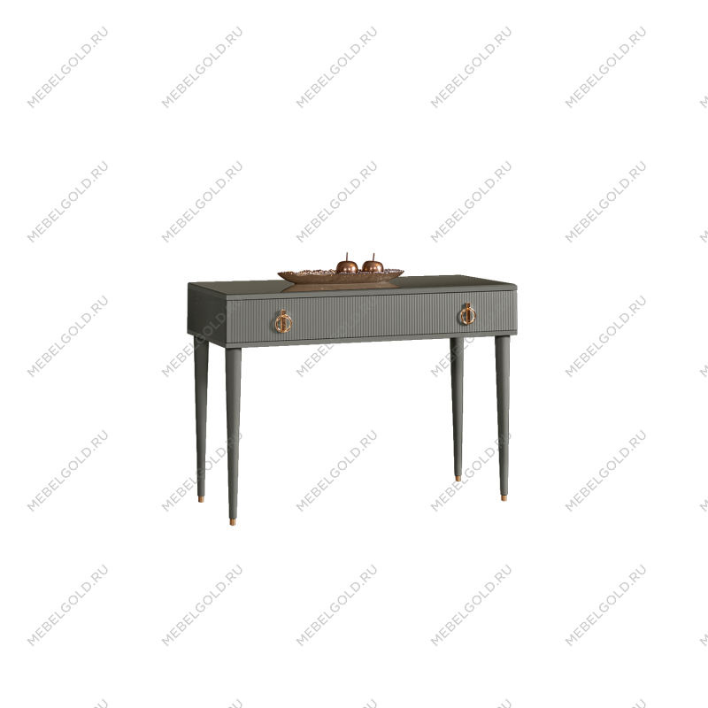Стол туалетный Римини СОЛО (Серый/Золото) РМСТ-1(s)
