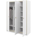 Шкаф Люксор MH-042-06 белый глянец | изображение 1