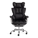 Компьютерное кресло Comfy CR, кож/зам, черный | изображение 5